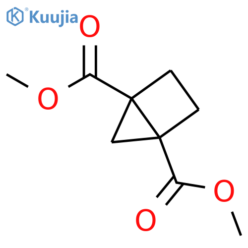 Bicyclo[2.1.0]pentane-1,4-dicarboxylic acid, dimethyl ester structure