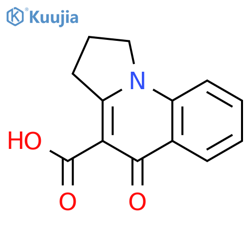 5-oxo-1,2,3,5-tetrahydropyrrolo1,2-aquinoline-4-carboxylic acid structure