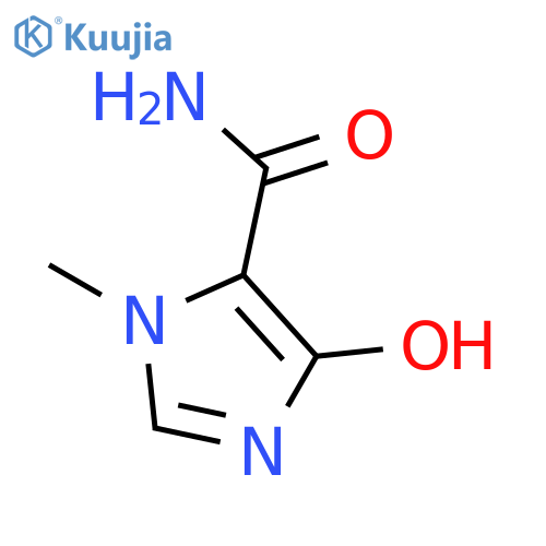 1H-Imidazole-5-carboxamide,4-hydroxy-1-methyl- structure
