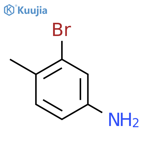 3-Bromo-4-methylaniline structure