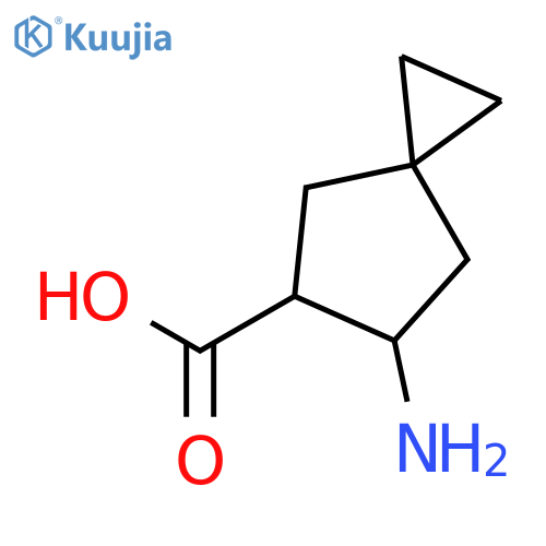 Spiro[2.4]heptane-5-carboxylicacid, 6-amino-, (5R,6S)- structure