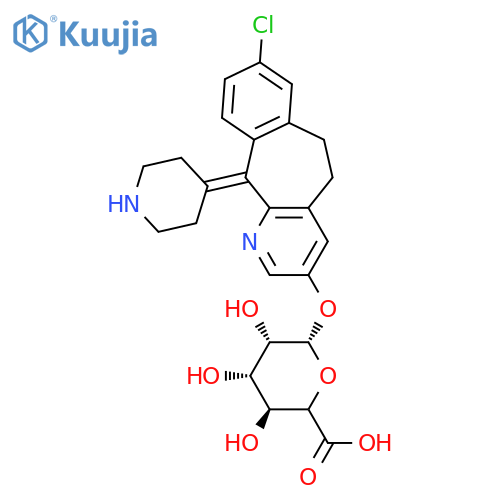 3-Hydroxy Desloratadine β-D-Glucuronide structure
