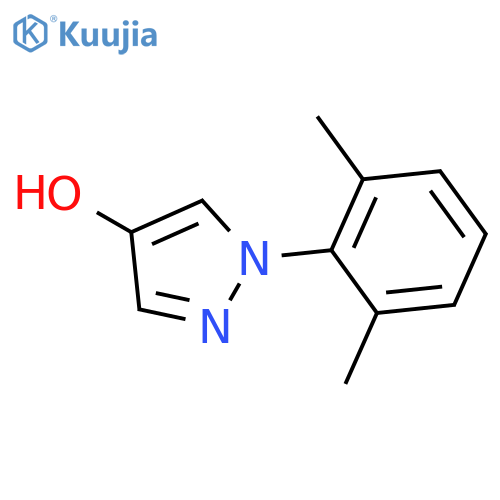 1H-PYRAZOL-4-OL, 1-(2,6-DIMETHYLPHENYL)- structure