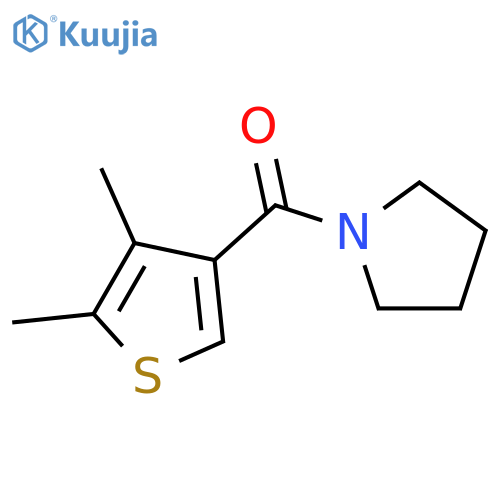 Methanone,(4,5-dimethyl-3-thienyl)-1-pyrrolidinyl- structure
