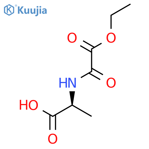 Alanine,N-(ethoxyoxoacetyl)- (9CI) structure