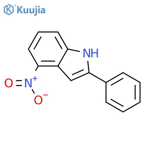 4-Nitro-2-phenyl-1H-indole structure