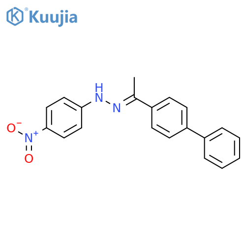 4-Phenylacetophenone-4-nitrophenylhydrazone structure