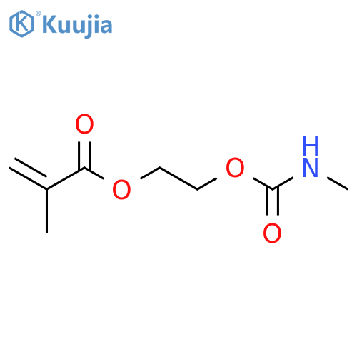 2-Propenoic acid, 2-methyl-, 2-[[(methylamino)carbonyl]oxy]ethyl ester structure