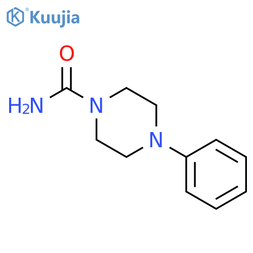 1-Piperazinecarboxamide,4-phenyl- structure