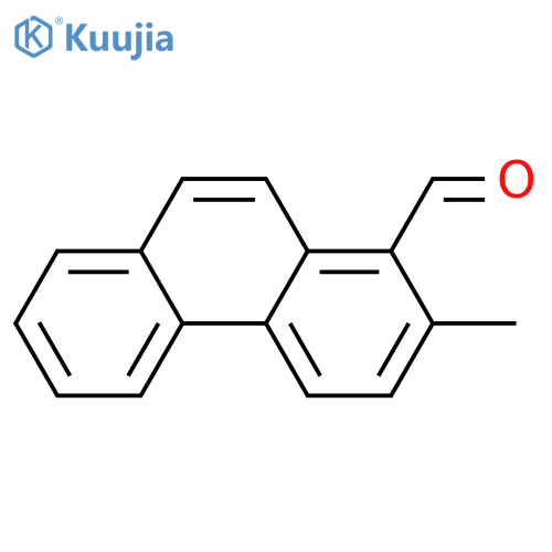 Methylphenanthrenecarboxaldehyde structure