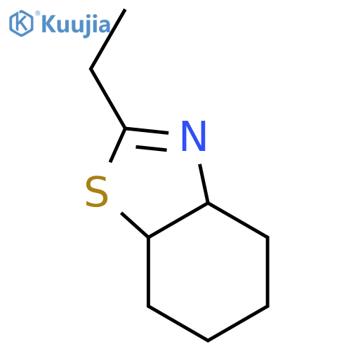 Benzothiazole, 2-ethyl-3a,4,5,6,7,7a-hexahydro-, cis- structure