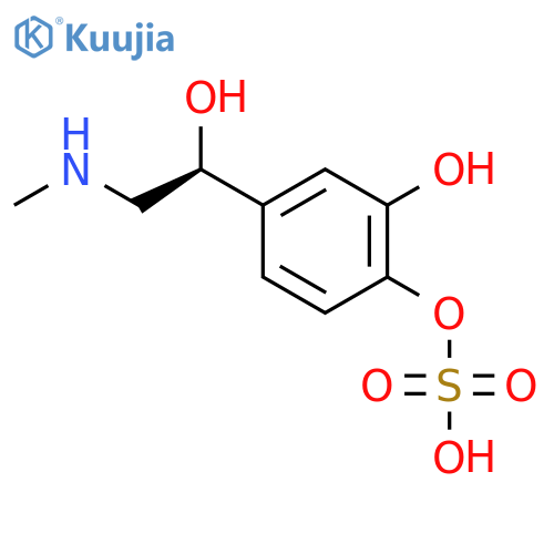 Epinephrine sulfoconjugate structure