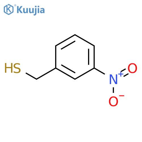 (3-nitrophenyl)methanethiol structure