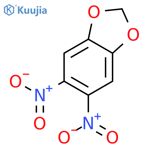 1,2-Dinitro-4,5-methylenedioxybenzene structure