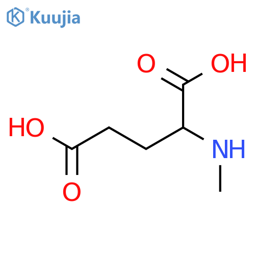 (R)-2-(Methylamino)pentanedioic acid structure
