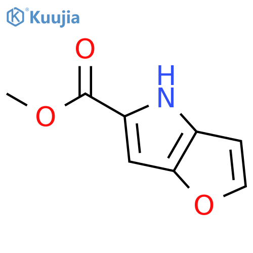 Methyl 4H-Furo3,2-bpyrrole-5-carboxylate structure