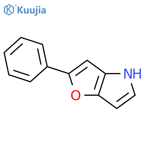 4H-Furo[3,2-b]pyrrole, 2-phenyl- structure