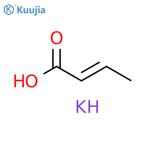 2-Butenoic acid, potassium salt, (E)- (9CI) structure