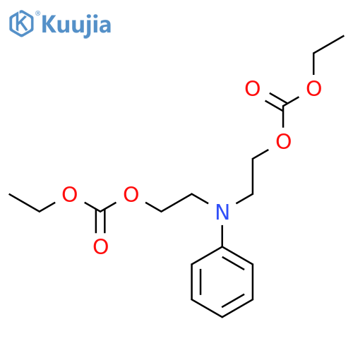 2,8,10-Trioxa-5-azadodecanoic acid, 9-oxo-5-phenyl-, ethyl ester structure