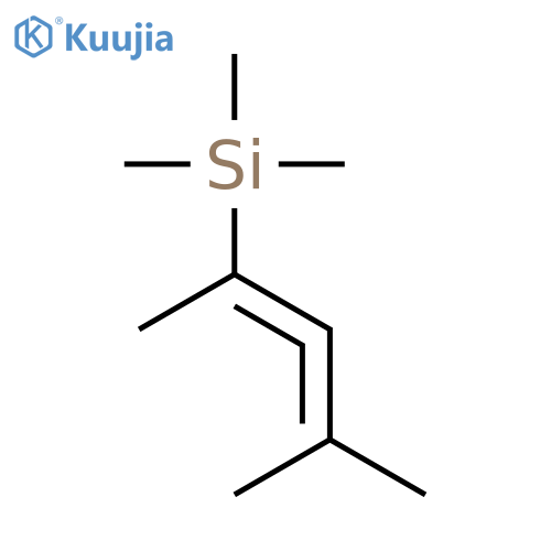 SILANE, (1,3-DIMETHYL-1,2-BUTADIENYL)TRIMETHYL- structure