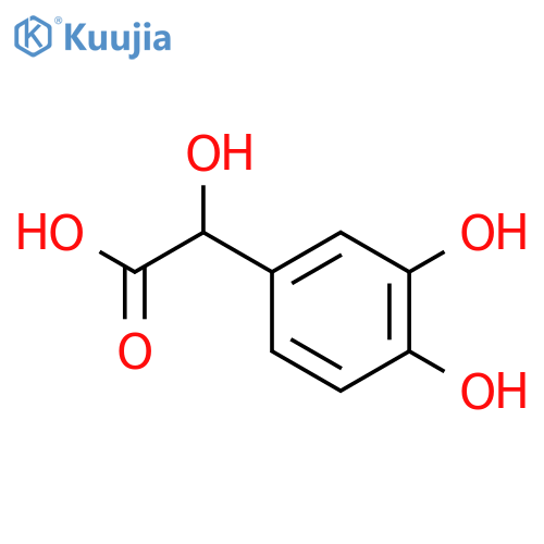 rac 3,4-Dihydroxymandelic Acid structure