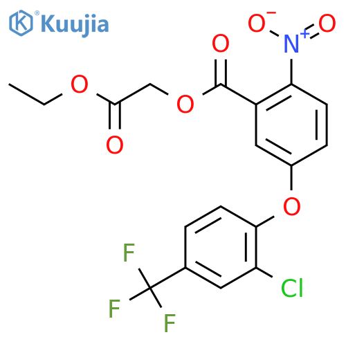Fluoroglycofen-ethyl structure