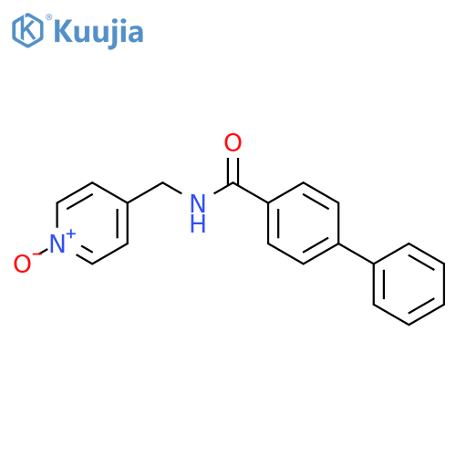 [1,1'-Biphenyl]-4-carboxamide, N-[(1-oxido-4-pyridinyl)methyl]- structure