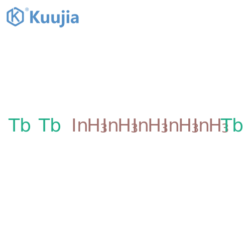 Indium, compd. with terbium (5:3) structure