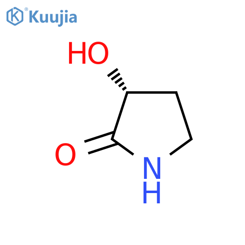 (3R)-3-hydroxypyrrolidin-2-one structure