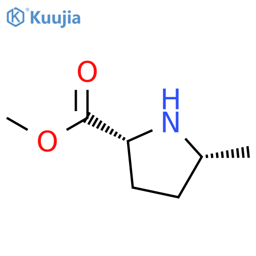 D-Proline, 5-methyl-,methyl ester, cis- (9CI) structure