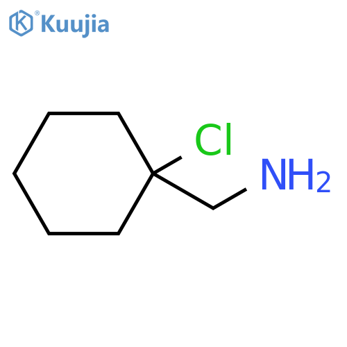 (1-chlorocyclohexyl)methanamine structure