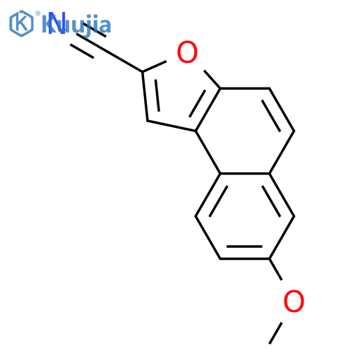 7-methoxynaphtho[2,1-b]furan-2-carbonitrile structure