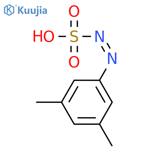 Diazenesulfonic acid,(3,5-dimethylphenyl)-, (Z)- (9CI) structure