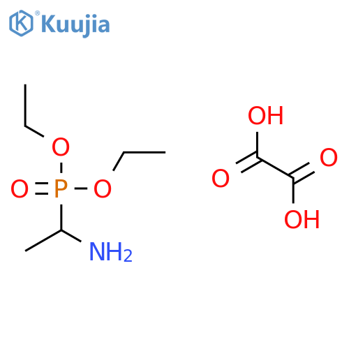 Phosphonic acid, (1-aminoethyl)-, diethyl ester, ethanedioate (1:1) structure