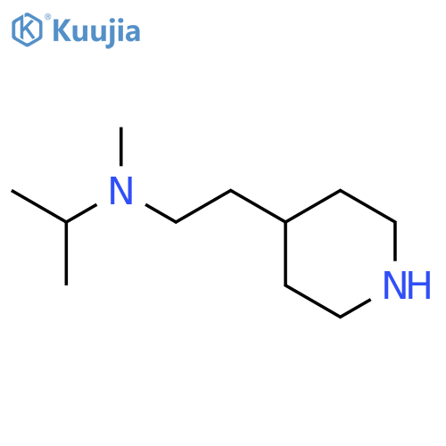 methyl2-(piperidin-4-yl)ethyl(propan-2-yl)amine structure