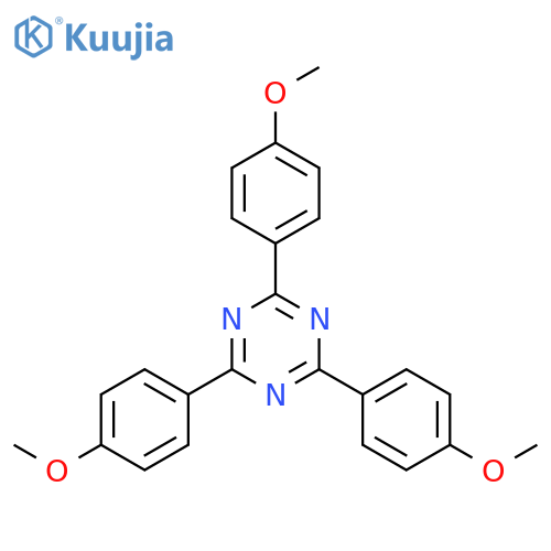 2,4,6-Tris(4-methoxyphenyl)-1,3,5-triazine structure