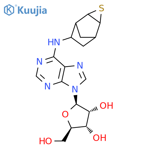 ADENOSINE, N-3-THIATRICYCLO[3.2.1.02,4]OCT-6-YL- structure
