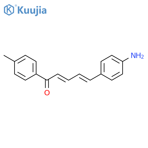 2,4-PENTADIEN-1-ONE, 5-(4-AMINOPHENYL)-1-(4-METHYLPHENYL)- structure