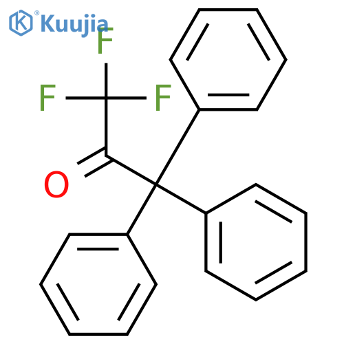 2-PROPANONE, 1,1,1-TRIFLUORO-3,3,3-TRIPHENYL- structure