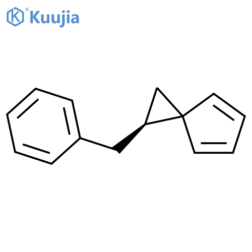 SPIRO[2.4]HEPTA-4,6-DIENE, 1-(PHENYLMETHYL)-, (1R)- structure
