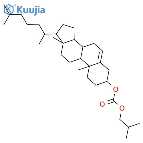[(3R,8R,9R,10S,13S,14R,17S)-10,13-Dimethyl-17-[(2S)-6-methylheptan-2-yl]-2,3,4,7,8,9,11,12,14,15,16,17-dodecahydro-1H-cyclopenta[a]phenanthren-3-yl] 2-methylpropyl carbonate structure