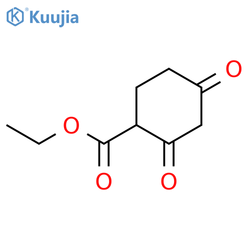 ethyl 2,4-dioxocyclohexane-1-carboxylate structure