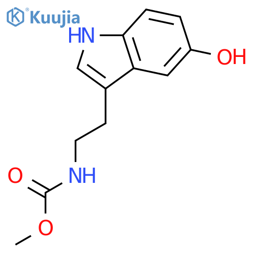 N-Methoxycarbonyl Serotonin structure