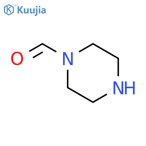 1-Piperazinecarboxaldehyde structure