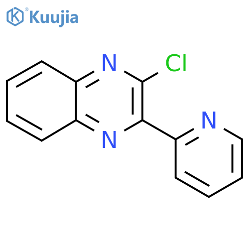 2-Chloro-3-(2-pyridinyl)quinoxaline structure