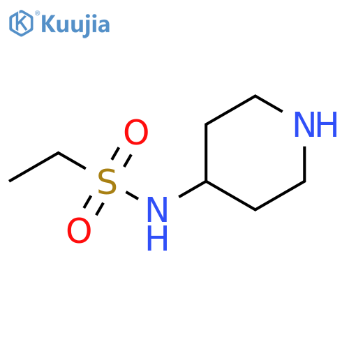 N-(piperidin-4-yl)ethane-1-sulfonamide structure