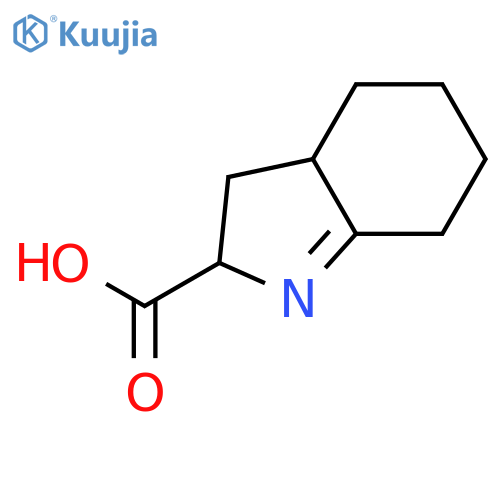 2H-Indole-2-carboxylicacid, 3,3a,4,5,6,7-hexahydro-, (2S,3aR)- structure