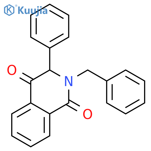 1,4-Isoquinolinedione, 2,3-dihydro-3-phenyl-2-(phenylmethyl)- structure