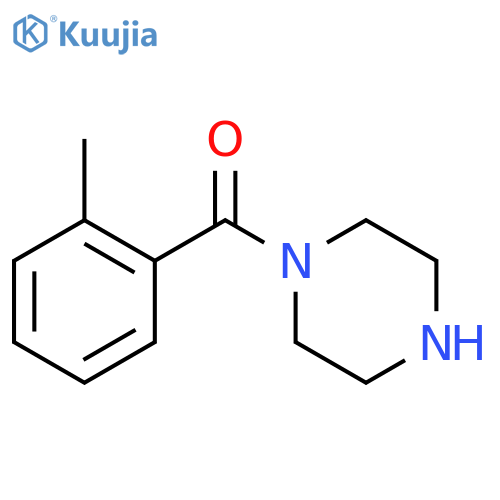 1-(2-Methylbenzoyl)piperazine structure