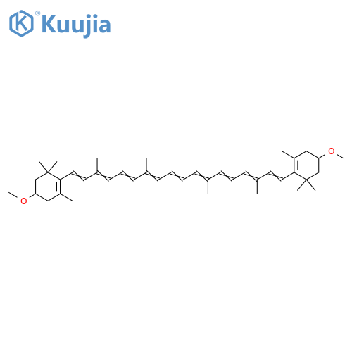 Zeaxanthin dimethyl ether structure